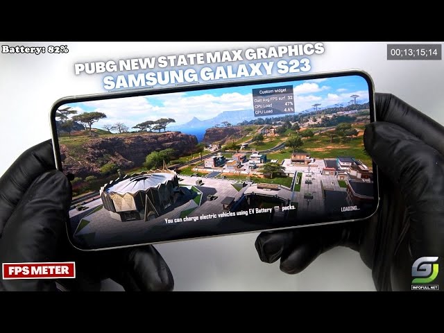 Samsung Galaxy S23 PUBG New State Max Setting | Max FPS Ultra Graphics