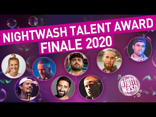Ein Finale, das sich gewaschen hat! NightWash Talent Award 2020
