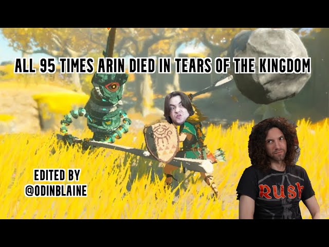 All 95 Times Arin Died in Tears of the Kingdom | Game Grumps Compilation