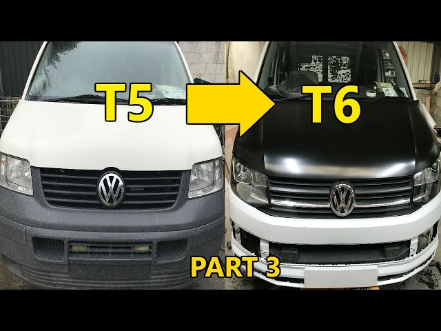 Van to Camper Van Build Part 3 T5 - T6  Conversion Facelift