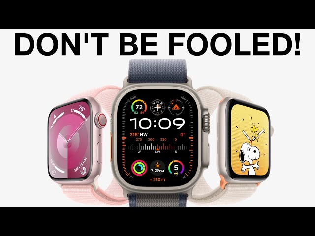 Apple Watch Series 9 VS Ultra 2 VS SE - DON'T BE FOOLED!