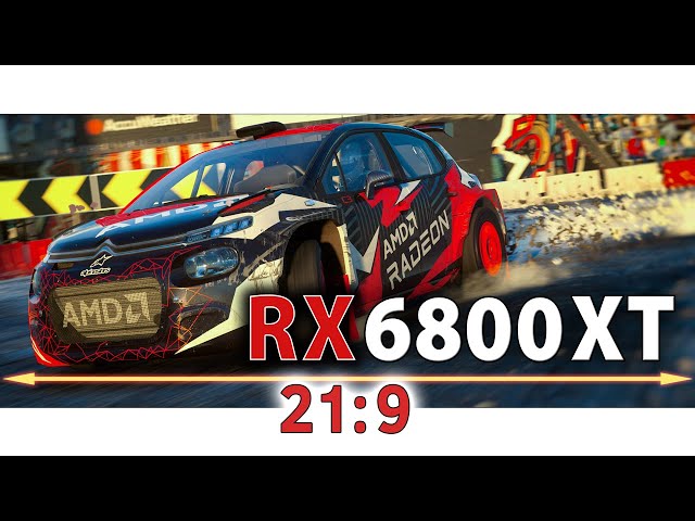 AMD Radeon RX 6800 XT - 21:9 // 3440x1440