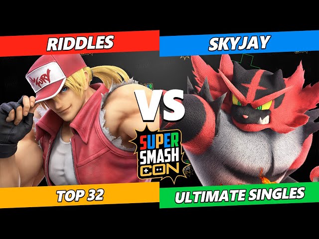 SSC 2022 Top 32 - Riddles (Terry) Vs. Skyjay (Incineroar) Smash Ultimate Tournament
