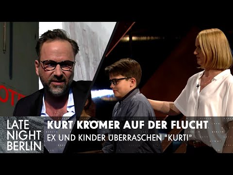 Kurt Krömer flüchtet vor Ex-Frau und Kindern im Studio | Late Night Berlin | ProSieben