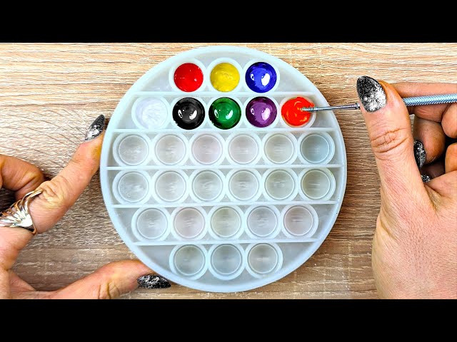 24 Colors Made from Just 3 Primary Colors |  Acrylic Color Mixing Tutorial