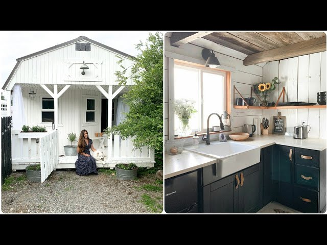 Tiny Shed Farmhouse Home Tour