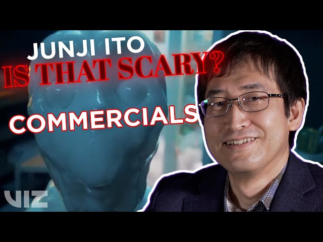Junji Ito Reacts to Commercials | Is That Scary? | VIZ