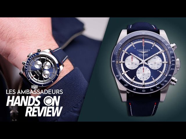 Hands On: Longines Conquest Marco Odermatt Limited Edition -  Justified Ambitions