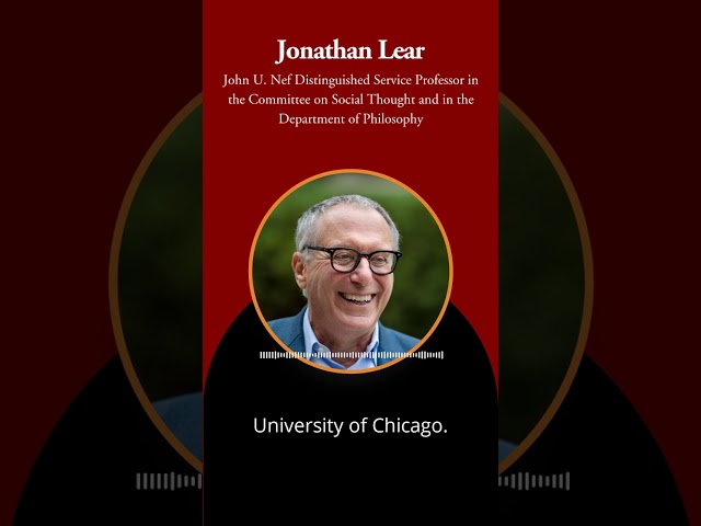 What does it mean to mourn? UChicago Prof. Jonathan Lear and author of 'Imagining the End'