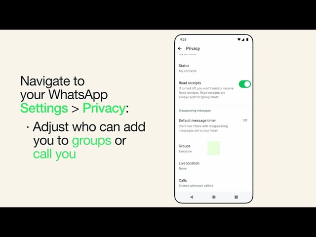 How to protect yourself against suspicious messages and contacts | WhatsApp