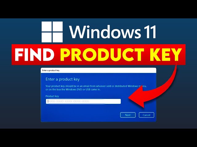 4 Ways to Find Windows 11 Product Key | How to Find Windows 11 Product Key