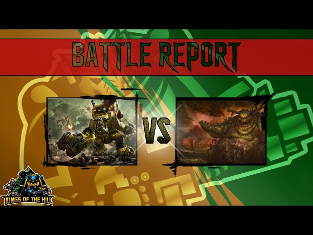 Ars Bellica Orks VS. Daemons 1500 Pts