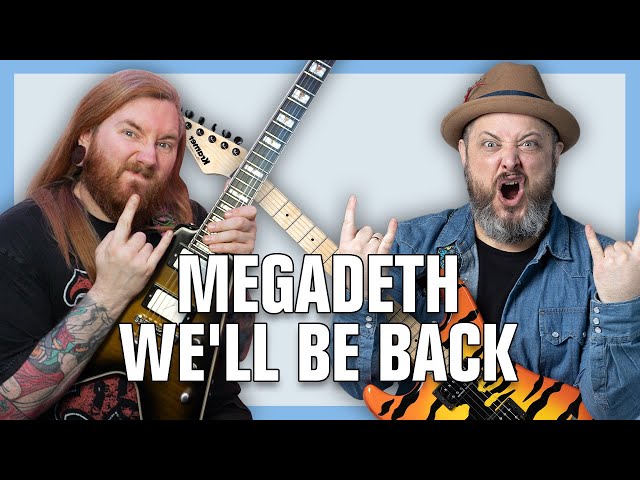 Megadeth We'll Be Back Guitar Lesson + Tutorial feat. @JamieSlays​