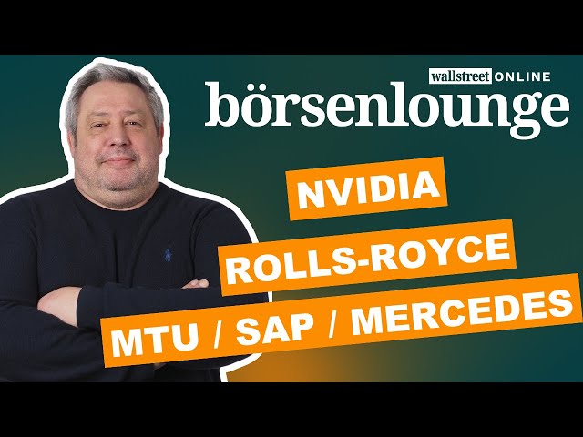 Rolls-Royce | SAP | Mercedes - Nvidia spielt in einer eigenen Liga!
