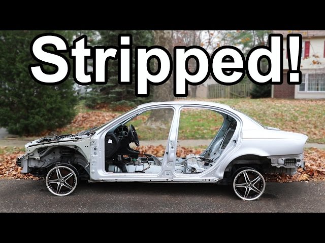 How to Strip a Car COMPLETELY