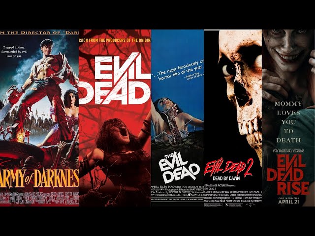 All Five Evil Dead Movies Ranked