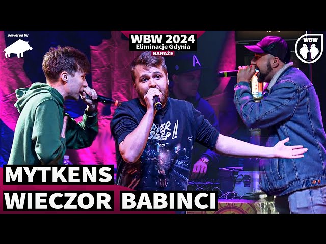 MYTKENS 🆚 WIECZOR 🆚 BABINCI 🎤 WBW 2024 powered by DZIK 🎤 el. Gdynia (baraż)
