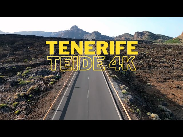 Discover the Breathtaking Tenerife on Canarias: Mount Teide in 4K | DJI | Drone footage