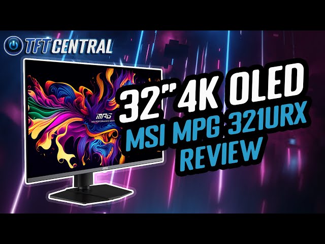 32" 4K OLED Gaming is here and it's amazing! - MSI MPG321URX Review