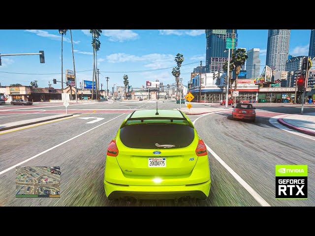 GTA 5 'Complications' on RTX™ 3090 Maxed-Out - Ultra Realistic Ray-Tracing Graphics Mod