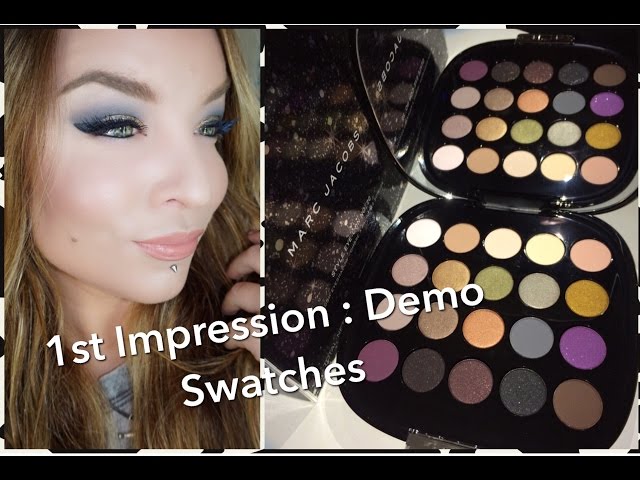 Marc Jacobs Style Eye-con No. 20 The Free Spirit for Holiday 2015 : 1st Impression :Demo: Swatches