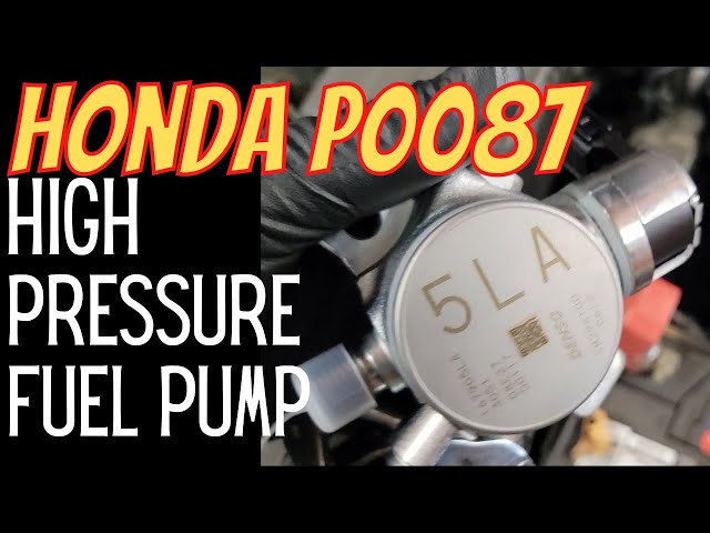 4 Cyl Honda Very Common Low Fuel Pressure