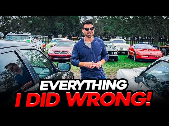 I Made So Many Mistakes at the Mecum Auction - Heres what I did wrong.