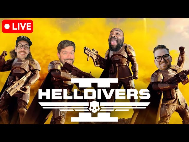 Helldivers 2 With The SQUAD