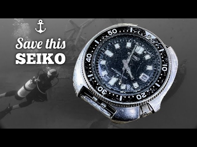 SAVE THIS SEIKO!  -With An Amazing Backstory - Seiko Willard 6105-8110 Watch Restoration