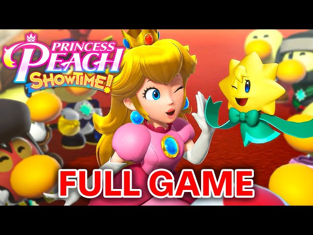 Princess Peach: Showtime - Full Game Walkthrough Gameplay