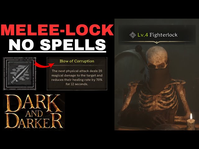 MELEE-LOCK Zero to Hero | Warlock Guide | Dark and Darker