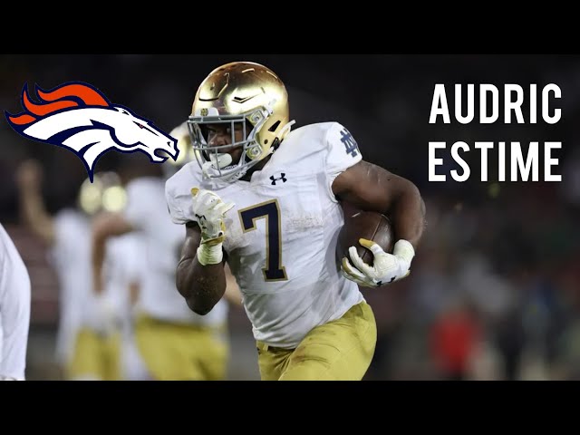 Audric Estime || College Highlights || Denver Broncos RB