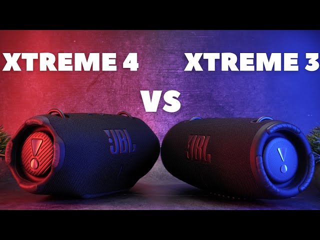 JBL Xtreme 4 vs JBL Xtreme 3 - Sound Battle!