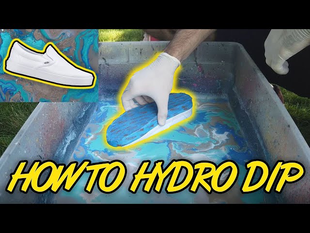 HOW to HYDRO Dip SHOES (Simple Steps) !!