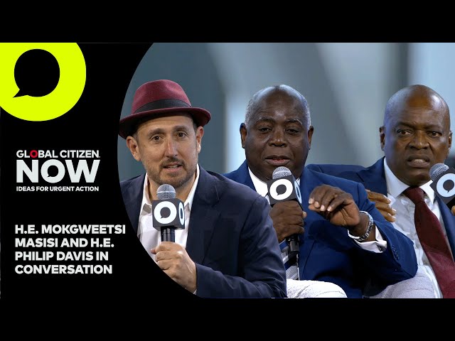 PM Philip Davis & President Masisi in Sustainable Development Dialogue | Global Citizen NOW 2024