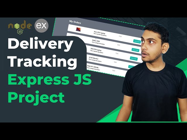 Delivery Tracking Node ExpressJS Project