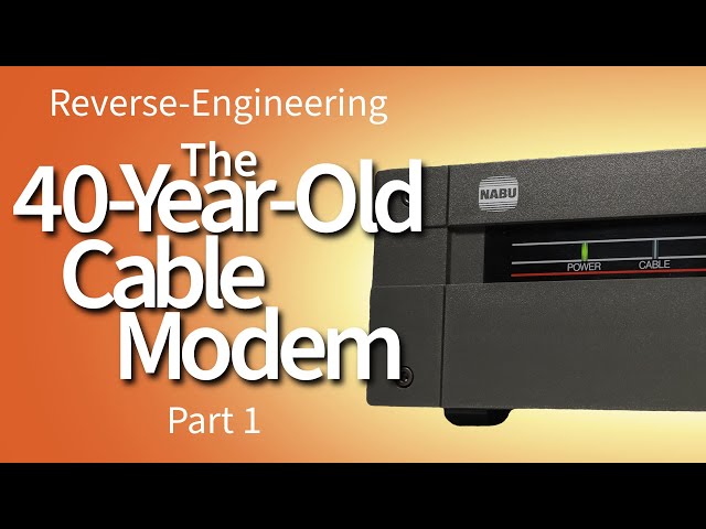 The 40-Year-Old Cable Modem (part 1)