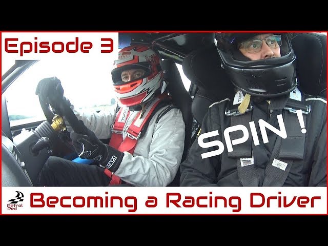 How to Become a Racing Driver [Ep3] - First Spin and Wet Running !
