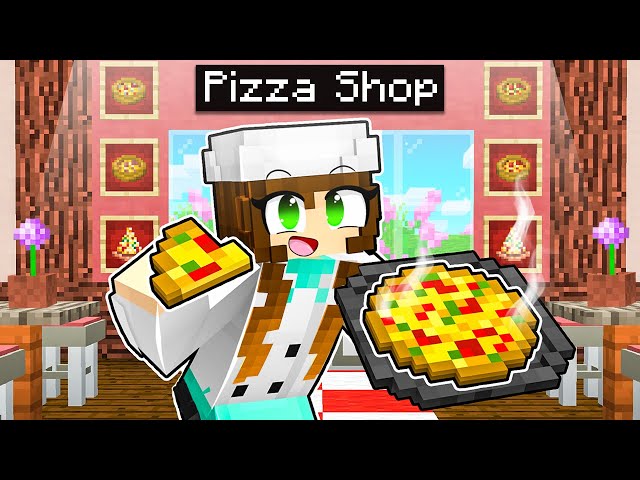 Opening a PIZZA SHOP in Minecraft