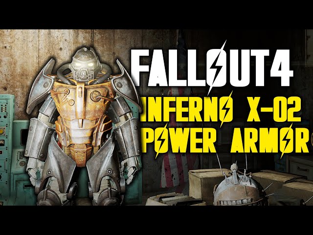 Fallout 4 - Enclave X-02 Devil's Inferno Power Armor Location (Next Gen Update)