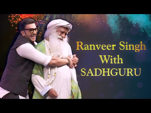 Ranveer Singh With Sadhguru FULL CONVERSATION  - Spiritual Life
