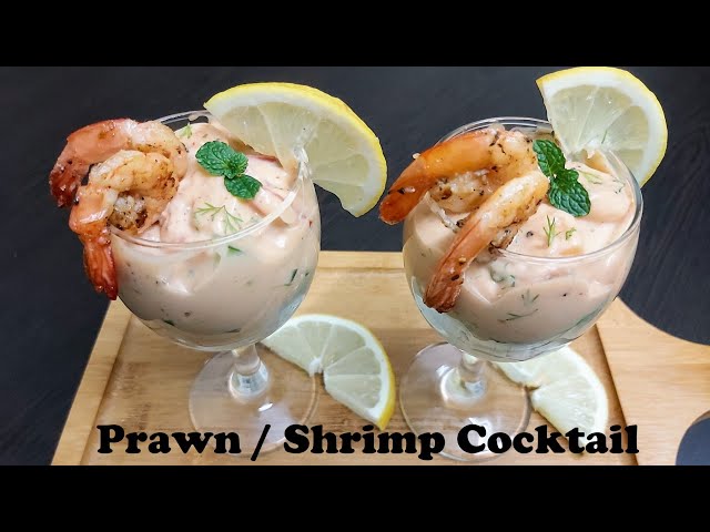 PRAWN COCKTAIL RECIPE | Christmas Special Party Recipe | Shrimp Cocktail | Cocktail Sauce Recipe