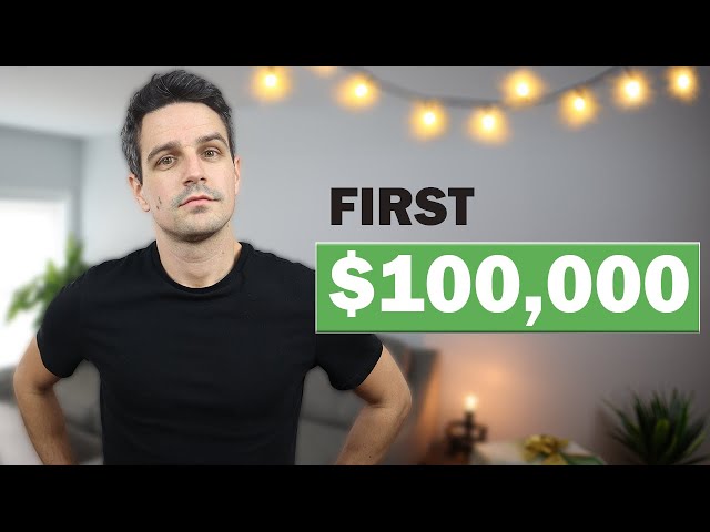 How I Saved My First $100,000 (My Formula)