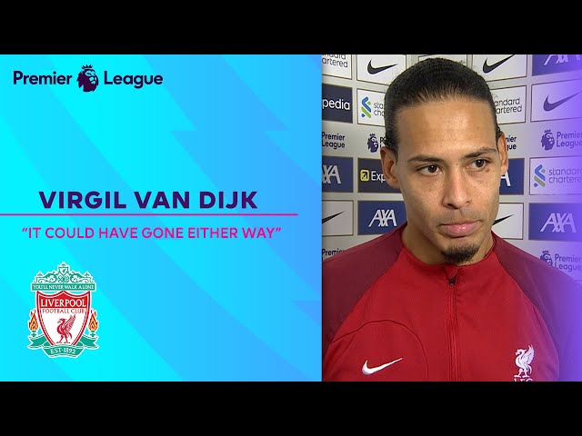 Virgil van Dijk PRAISES Arsenal's performance against Liverpool! | Astro SuperSport
