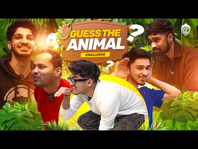 GodLike's Epic Guess the Animal Challenge! 🤣