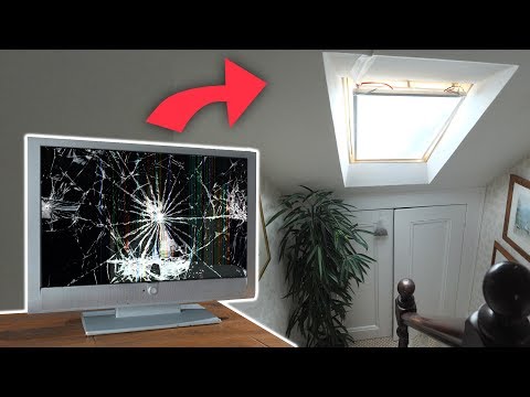 Turning Smashed TVs into Realistic Artificial Daylight