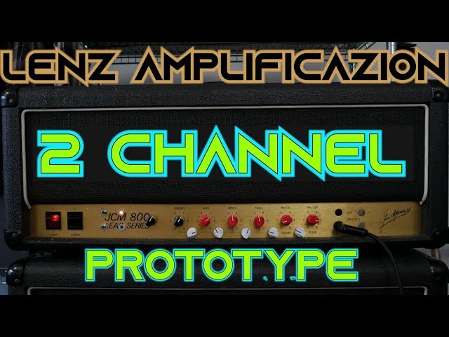 1981 Marshall 2203 2 Channel Prototype | Lenz Amplification