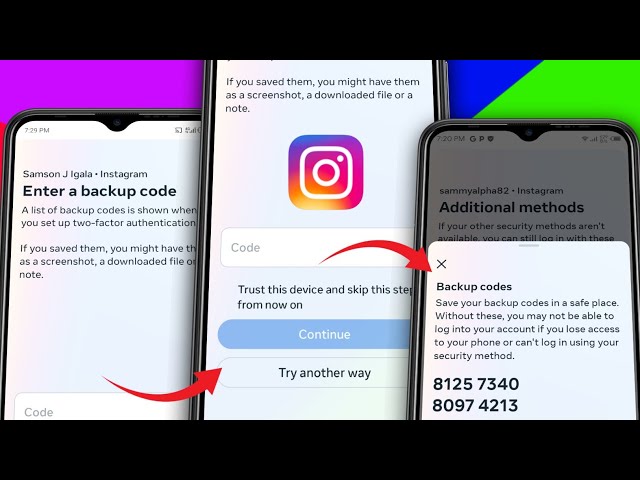 How to Login Instagram without a Backup Code 2024 | Get Backup code for Instagram without Login