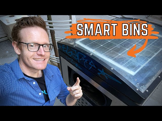 Why Melbourne’s Bins are Solar Powered #shorts