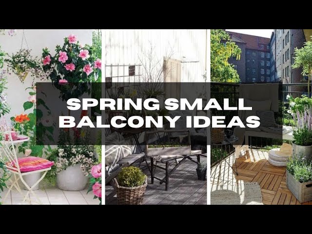Spring Small Balcony Ideas | Home Decor Videos | And Then There Was Style